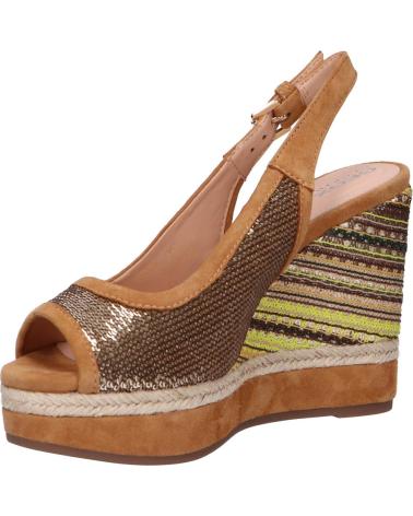 Sandalen für Damen GEOX D92CFF 0AT21 D YULIMAR C2X2D GOLD-CURRY