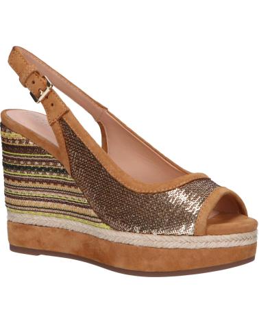 Sandalen für Damen GEOX D92CFF 0AT21 D YULIMAR C2X2D GOLD-CURRY