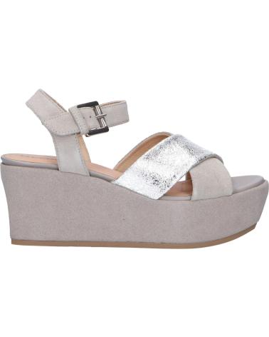 Woman Sandals GEOX D92CEB 0VI22 D ZERFIE  C0898 SILVER-LT GREY
