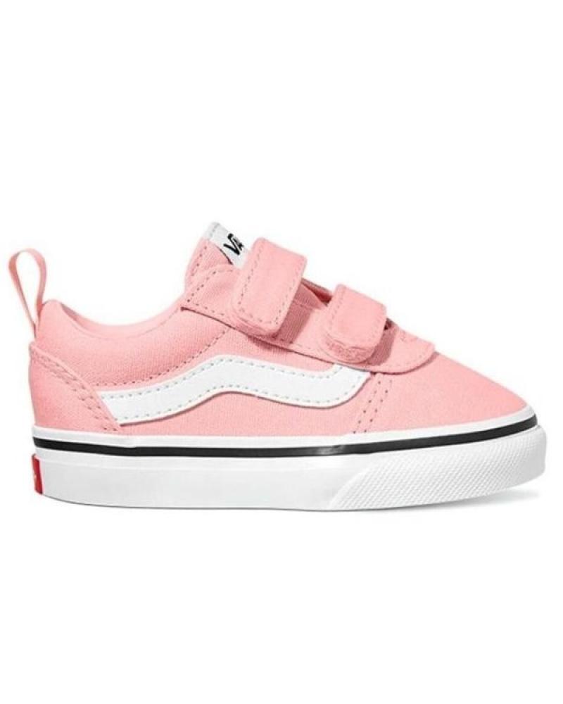 girl Trainers VANS OFF THE WALL DEPORTIVOS VANS WARD INFANT ROSA VN0A4BTF9DX1  ROSA
