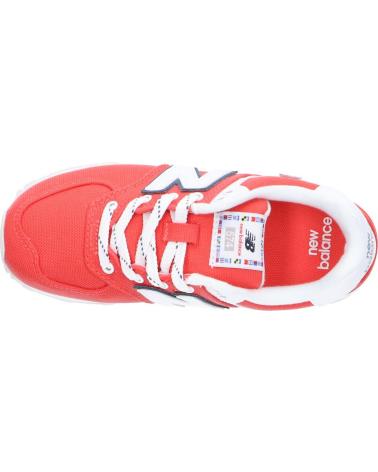 Sapatilhas de Mulher e Menina e Menino NEW BALANCE PC574SOL ROJO