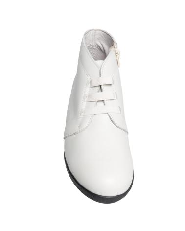 Botines de Mujer LA VIDA ROSA BOTINES MARFIL