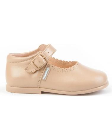 Zapatos ANGELITOS  de Niña ZAPATO NINA MERCEDITAS 500 VARIOS 18009  CAMEL
