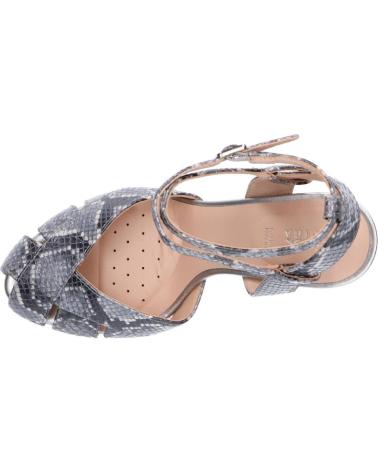 Sandalen für Damen GEOX D92CHB 00041 D FELYXA C1010 LT GREY