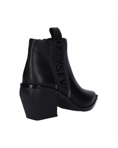 Botines SIXTY SEVEN  de Mujer 30359  C23421 LEATHER NEGRO