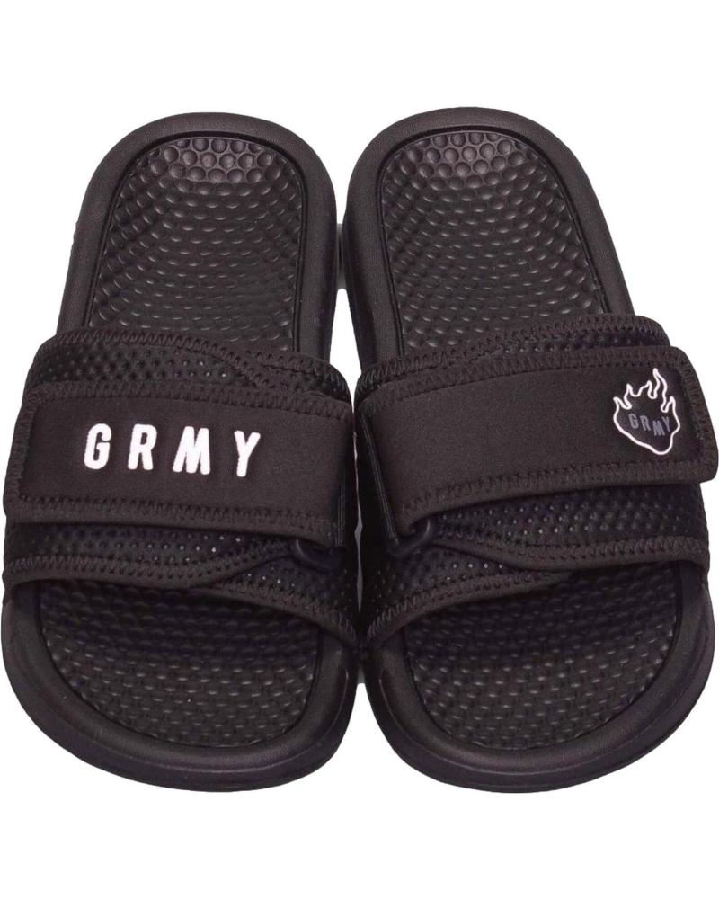 Man Flip flops GRIMEY CHANCLAS TRESPASS SLIDES  NEGRO