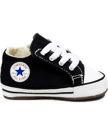 girl and boy Infant CONVERSE CHUCK TAYLOR ALL STAR CRIBSTER  NEGRO