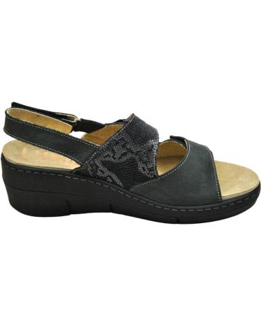 Sandálias de Mulher LUMEL SANDALIA 8526-5233 RENNA-IGUANA MUJER PLANTILLAS EXTR ANTRACITA