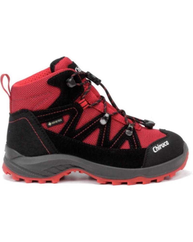 Deportivas CHIRUCA  de Mujer y Niña BOTA TROLL 09 GORETEX  ROJO