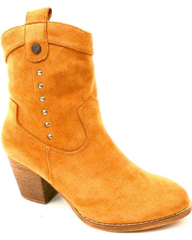 Woman Mid boots XTI BOTIN COWBOY TACON 4 CM MARRóN