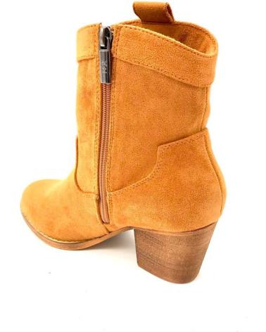 Woman Mid boots XTI BOTIN COWBOY TACON 4 CM MARRóN
