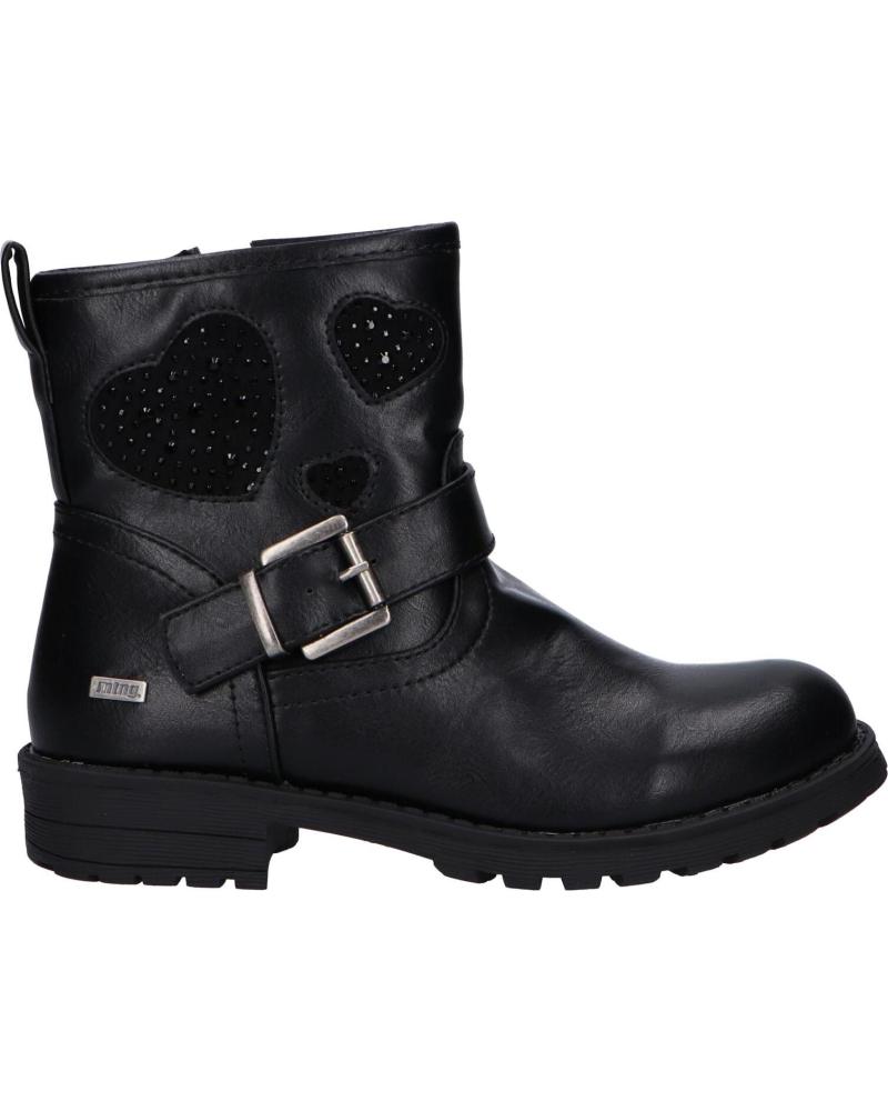 Botins MTNG  de Mulher e Menina 47857  C47859 PITTI NEGRO