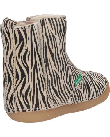 Botas de Niña KICKERS 739123-10 SOCOOL 31 BLANC