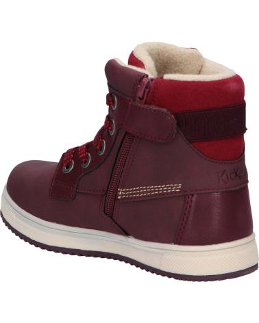 Bottines pour Fille KICKERS 736800-30 YEPO 14 VIOLET