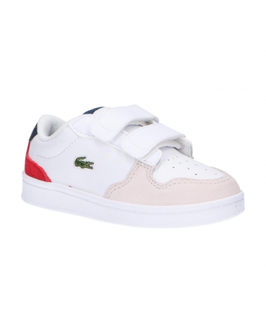 Zapatillas deporte LACOSTE  de Niña y Niño 39SUI0010 MASTERS CUP 120  407 WHT-NVY-RED