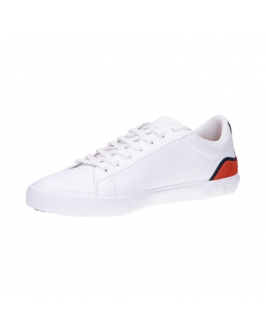 Zapatillas deporte LACOSTE  de Hombre 39CMA0064 LEROND 120 7 CM  1U2 WHT-ORG