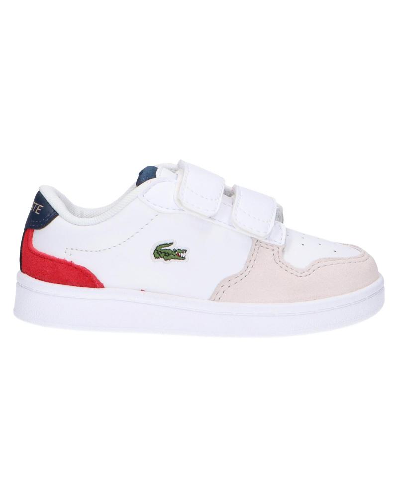 Zapatillas deporte LACOSTE  de Niña y Niño 39SUI0010 MASTERS CUP 120  407 WHT-NVY-RED