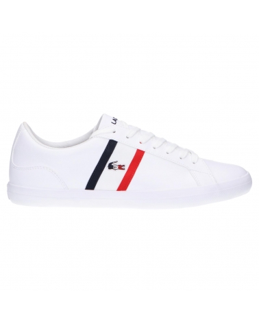 Zapatillas deporte LACOSTE  de Hombre 39CMA0044 LEROND TRI1 CMA  407 WHT-NVY-RED