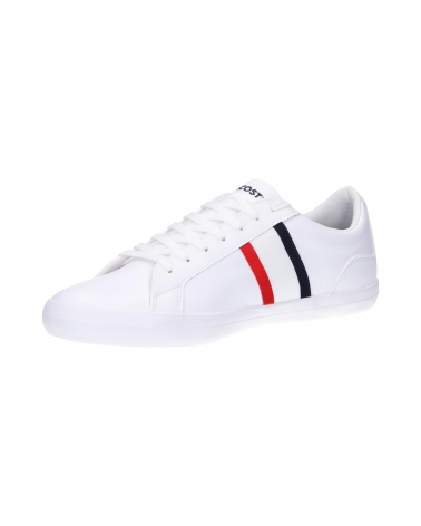 Zapatillas deporte LACOSTE  de Hombre 39CMA0044 LEROND TRI1 CMA  407 WHT-NVY-RED