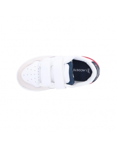 Zapatillas deporte LACOSTE  de Niña y Niño 39SUI0010 MASTERS CUP 120  407 WHT-NVY-RED