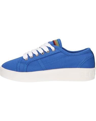 Sneaker für Mädchen und Junge PEPE JEANS PGS30448 BRIXTON CANVAS 539 LAGOON