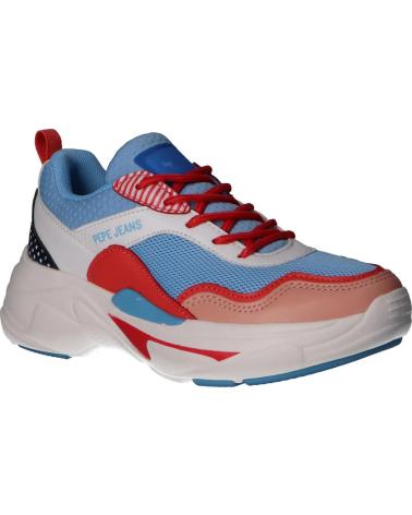 Scarpe sport per Bambina PEPE JEANS PGS30447 SINYU GRAPHIC 522 HORIZON BLUE