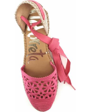 Sandalias VIDORRETA  de Mujer ALPARGATA TEJIDO FUXIA  FUCSIA