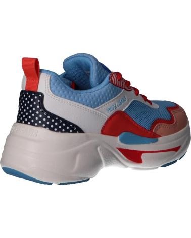 Scarpe sport per Bambina PEPE JEANS PGS30447 SINYU GRAPHIC 522 HORIZON BLUE
