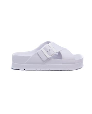Chanclas de Mujer KELARA KELARA - CHANCLA TIRAS CRUZADAS BLANCA