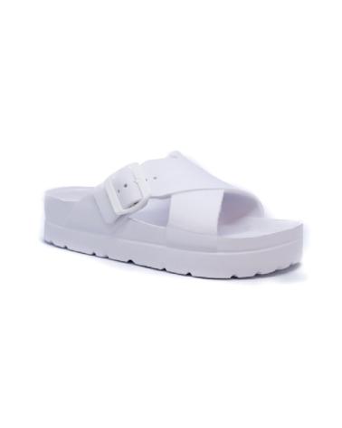 Chanclas de Mujer KELARA KELARA - CHANCLA TIRAS CRUZADAS BLANCA