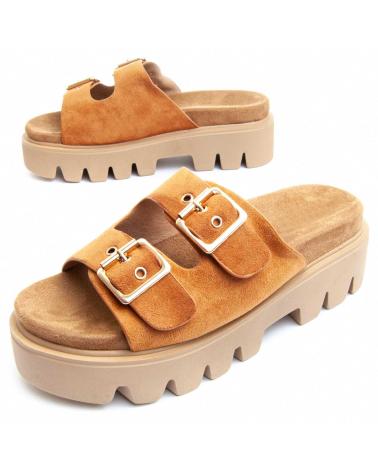 Sandalen MONTEVITA  für Damen BIOHE  BROWN