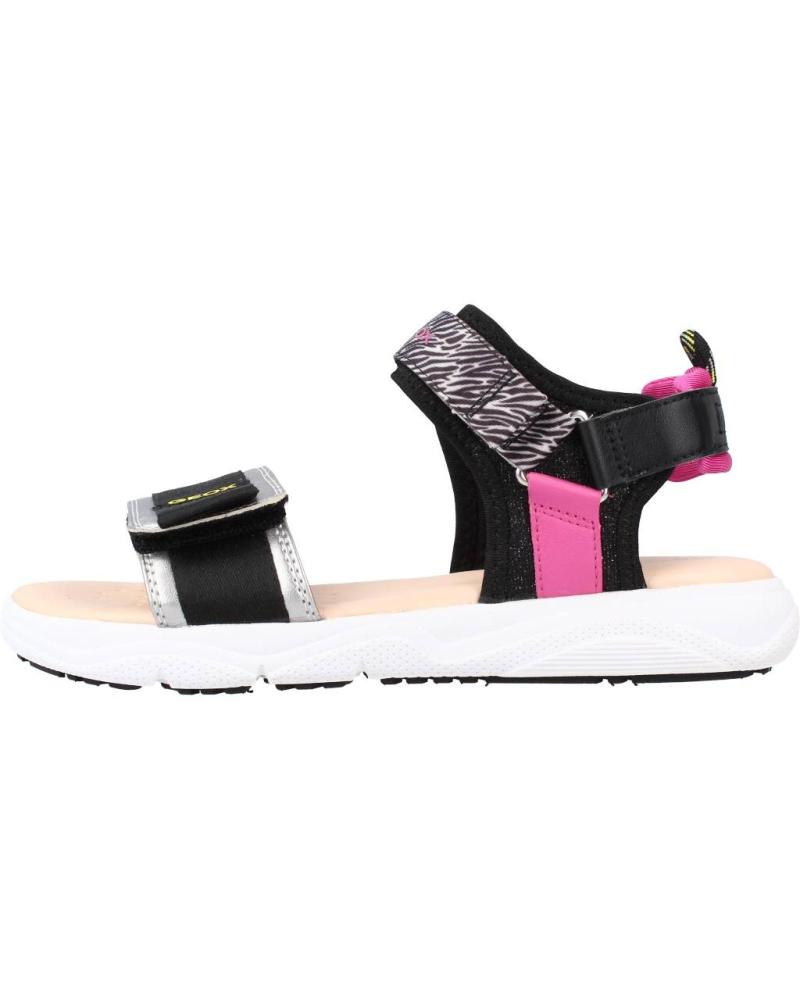 Sandali GEOX  per Bambina J SANDAL DEAPHNE GIR  NEGRO