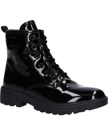 girl boots GEOX J9420G 000HH J CASEY C9999 BLACK