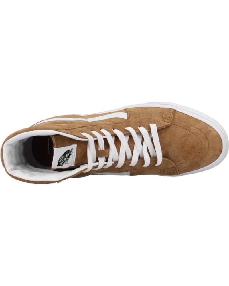 Vans mid top hombre marron on sale