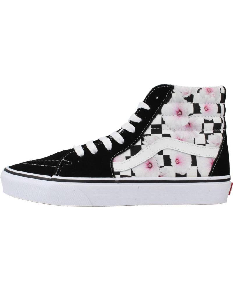 Woman and girl Mid boots VANS OFF THE WALL SK8-HI HIBISCUS  FLORAL