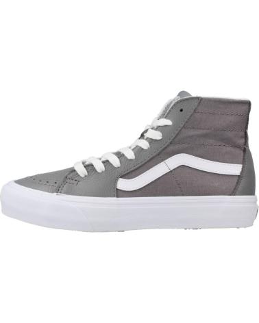 Woman and boy Mid boots VANS OFF THE WALL SK8-HI TAPERED  GRIS