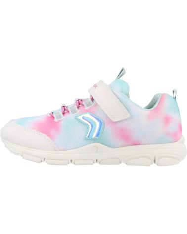 girl Trainers GEOX J NEW TORQUE GIRL  MULTICOLOR