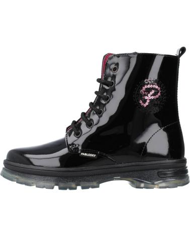 girl Mid boots PABLOSKY 412919P  NEGRO