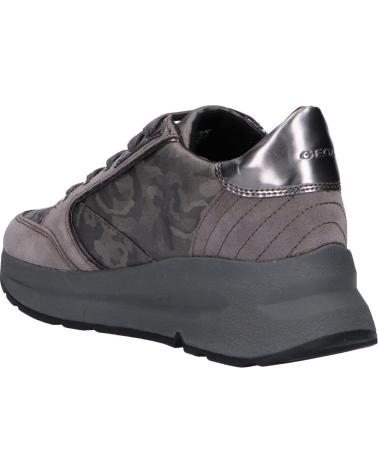 Zapatillas deporte de Mujer GEOX D94FLA 06P22 D BACKSIE C1G9F GUN-DK GREY