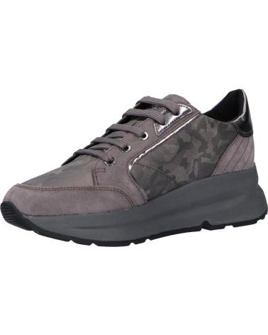 Zapatillas deporte de Mujer GEOX D94FLA 06P22 D BACKSIE C1G9F GUN-DK GREY