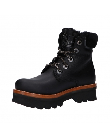 Botas PANAMA JACK  de Mujer MUNSTER IGLOO B1  NAPA GRASS NEGRO