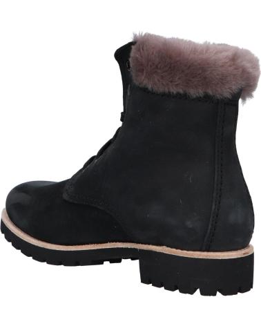 Botines de Mujer PANAMA JACK PANAMA 03 IGLOO B39 NOBUCK NEGRO