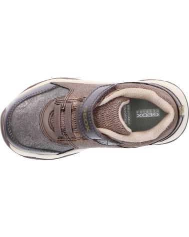 Sportschuhe für Mädchen GEOX J04CMB 0PVEW J CALCO C9006 SMOKE