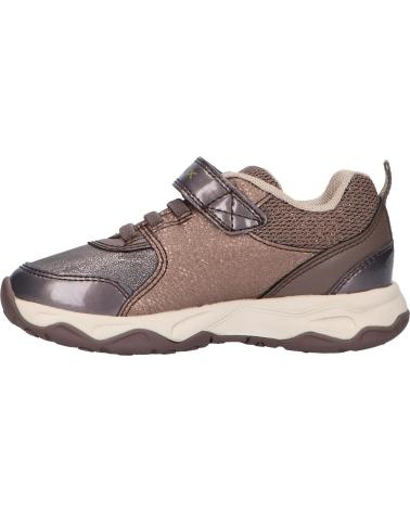 Sportschuhe für Mädchen GEOX J04CMB 0PVEW J CALCO C9006 SMOKE
