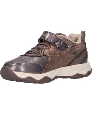 Sportschuhe für Mädchen GEOX J04CMB 0PVEW J CALCO C9006 SMOKE