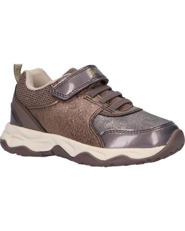 Sportschuhe für Mädchen GEOX J04CMB 0PVEW J CALCO C9006 SMOKE