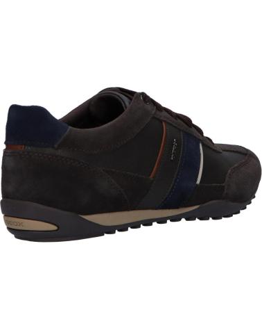 Man shoes GEOX U52T5C 022ME U WELLS C6024 DK COFFEE 