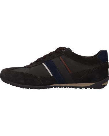 Man shoes GEOX U52T5C 022ME U WELLS C6024 DK COFFEE 