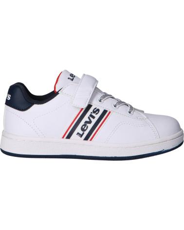 Zapatillas deporte LEVIS  pour Fille VADS0040S BRANDON  0061 WHITE