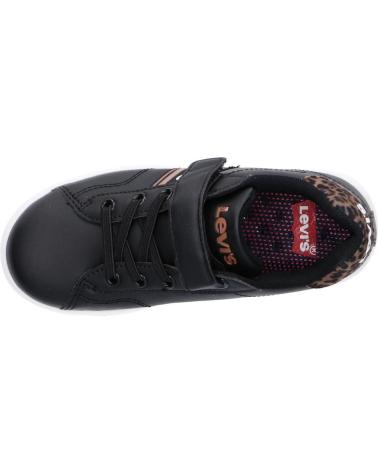 Sportschuhe für Mädchen LEVIS VADS0040S BRANDON 2442 BLACK ANIMAL PRINT